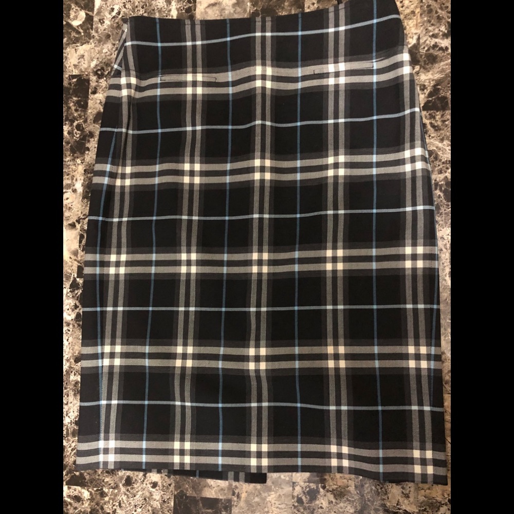 Burberry Plaid Skirt